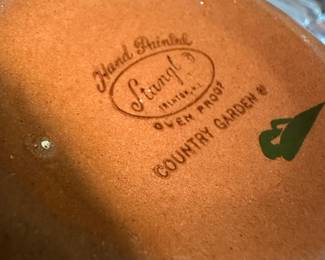 Stangl Hand Painting "Country Garden" Dinnerware Set