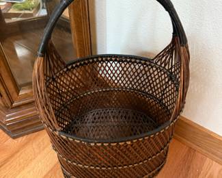 Woven Bamboo Basket 