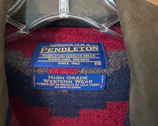 Pendleton Southwest Style Men's Wool Jacket – Size Medium