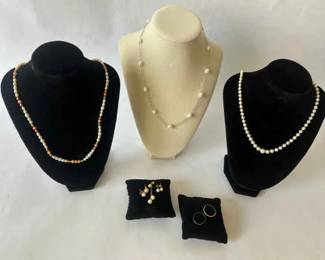 Elegant Pearl Jewelry Collection 10K 14K Gold Accents  Verified by Jeweler