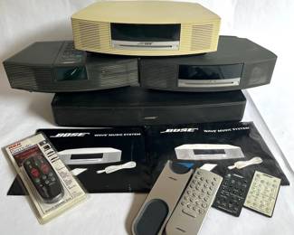 Bose Wave Music Systems Wave Radios Bundle  Multiple Models  Remotes  Manuals