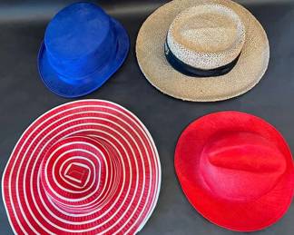 4 Hats 2 Beaded Evening Bags