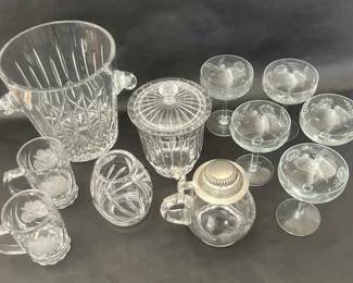 Lovely Crystal Glass Barware Collection