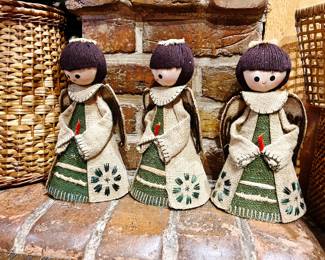 Vintage Handmade Decorative Angels