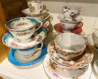 Cup and Saucer Collection from around the World