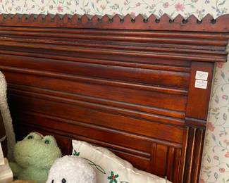 Eastlake headboard foot board, full size bed