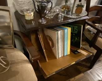 Vintage Record Cabinet