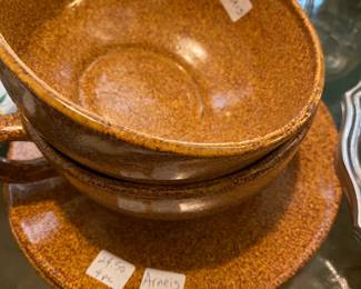 Rare Arnies Ceramic Sandwich Soup Set