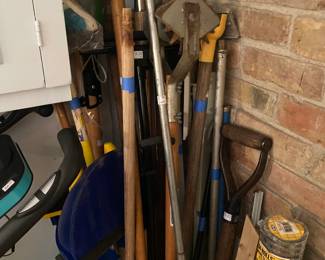 Large Collection of Yard Tools