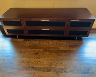 BDI media cabinet w/Speaker Cloth