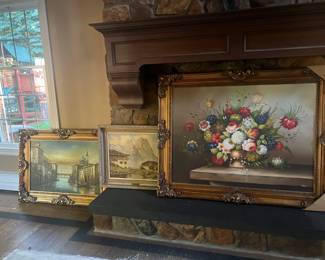 Original Oils on Canvas