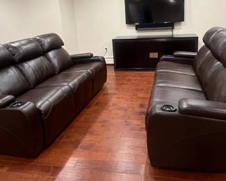 Power Reclining and Charging Couch