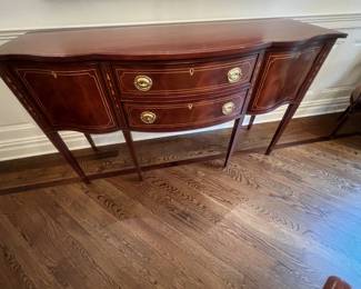 Stickley Hepplewhite Mahogany Sideboard