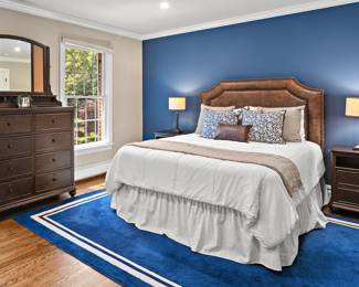 Queen Bed, Universal Dresser and Nightstands