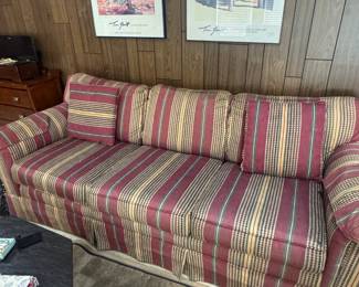 Striped sofa 