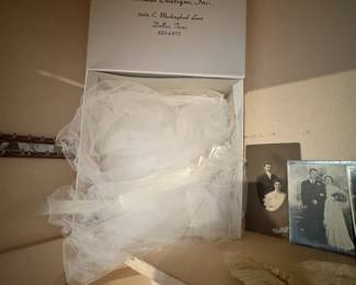 Vintage wedding veil
