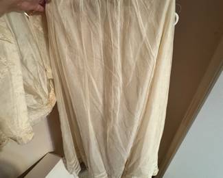 Antique wedding dress pieces