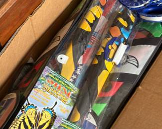 Kites 1.00 each  paper planes 2 for 1.00