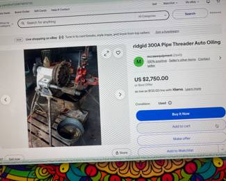 Pipe threader ----this exact one