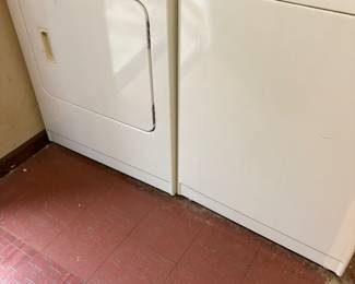 washer and dryer