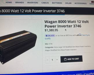 Power inverter---exact one