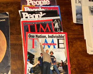 Historic event magazines