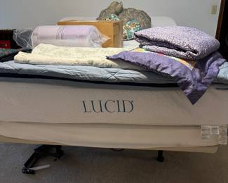 Lucid Adjustable bed, Queen