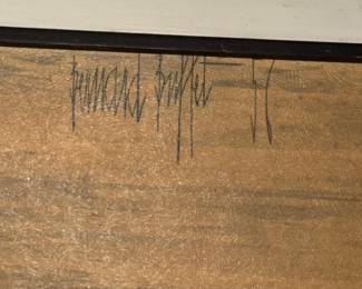 Bernard Buffet Lithograph