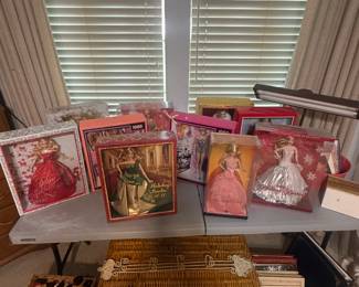 Holiday Barbie collection