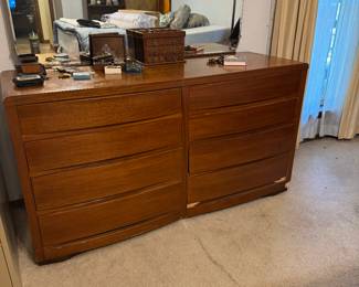 MCM dresser with mirror