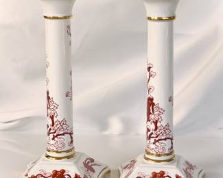 Coalport Bone China Candlesticks