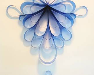 LAMINATION "Blue Daisy 2" 2022 w a "Blue Daisy Mini