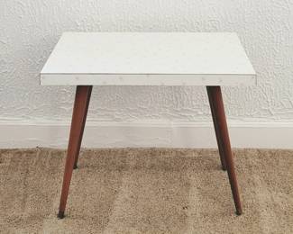 Atomic Tables DIMENSIONS: 22 1/4" H X 29" L X 18"W
MATERIALS: wood, compressed board veneer