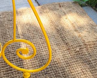 Woven Natural Jute Indoor/Outdoor Rug 4' X 6.1'