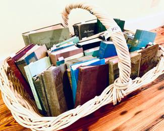 COLLECTION OF OLD BOOKS