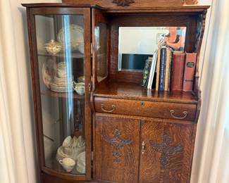 Antique sideboard buffet