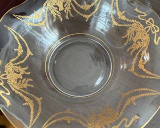 Moser St. Louis intaglio bowl