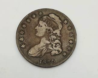 1835 Capped Bust Half Dollar