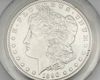 1890-S Morgan Dollar, ANACS MS61