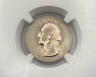 1976 Bicentennial Quarter, NGC MS66