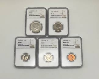 1965 Special Mint Set Coins