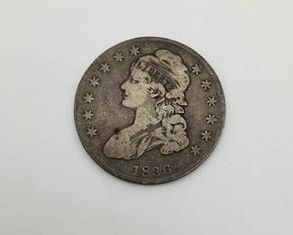 1836 Capped Bust Half Dollar