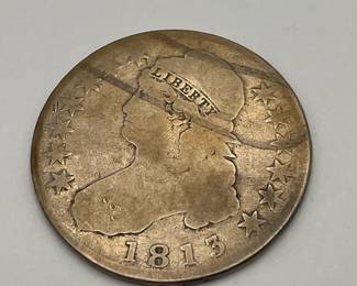 1813 Capped Bust Half Dollar