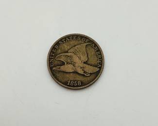 1858 Flying Eagle Cent