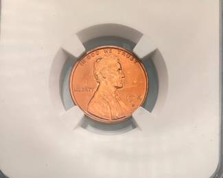1974-D Lincoln Penny, NGC MS65 RD