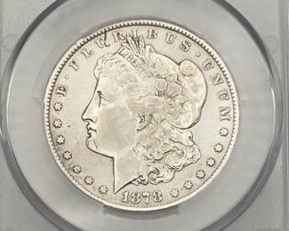 1878-CC Morgan Dollar, CAC VF Details