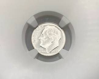  1959 Roosevelt Dime, NGC PF67 Cameo