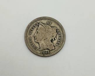 1865 3-Cent Nickel
