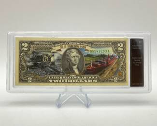 Panama Canal $2 Note