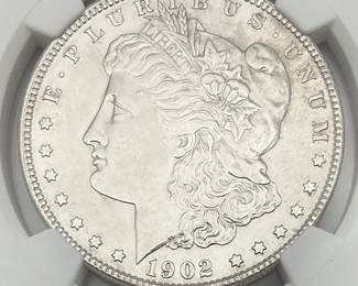 1902-O Morgan Dollar, NGC MS63